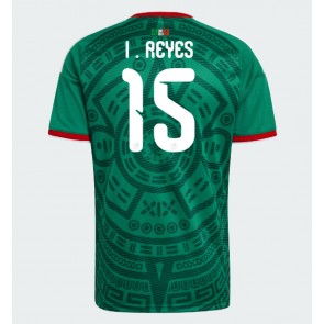 Mexico Israel Reyes #15 Hjemmebanetrøje VM 2026 Kortærmet